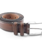 Cintura in cuoio naturale con spessore extra | Vendita online cintura in cuoio naturale Made in Italy lavorato artigianalmente