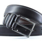 Cintura in nappa con doppia cucitura | Vendita online cintura in nappa Made in Italy realizzata artigianalmente