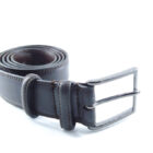 Cintura in nappa con doppia cucitura | Vendita online cintura in nappa Made in Italy realizzata artigianalmente