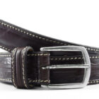 Cintura Western pesante | Cintura Western uomo | Vendita online cintura fantasia Western in pelle Made in Italy