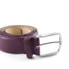 Cintura in crosta Saffiano | Vendita online cintura in crosta saffiano | Cintura uomo saffiano realizzata con materiali Made in Italy