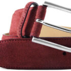 Cintura in crosta scamosciata | Vendita online cintura scamosciata uomo | Cintura scamosciata uomo Made in Italy