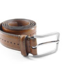 Cintura in crosta Esprit con pattern | Vendita online cintura Esprit uomo | Cinture uomo Made in Italy realizzate artigianalmente