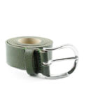 Cintura classica in nappa stampa dollaro | Cintura classica in nappa Made in Italy realizzata artigianalmente