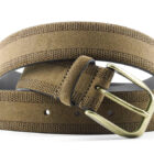 Cintura scamosciata fantasia "Brogue" | Vendita cintura scamosciata online | Cintura scamosciata Made in Italy