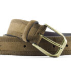 Cintura scamosciata fantasia "Brogue" | Vendita cintura scamosciata online | Cintura scamosciata Made in Italy